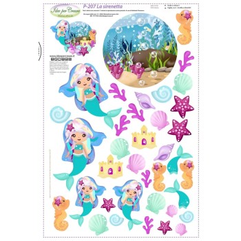 Pannello La Sirenetta P-207 Idee per Creare