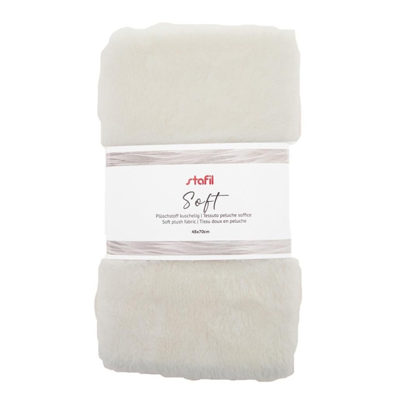Tessuto Soft Stafil -  50x70cm Soft Plush - Peluche Soffice