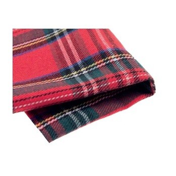 Tessuto SCOTLAND 50X70CM - Stafil Tessuto Scozzese Rosso
