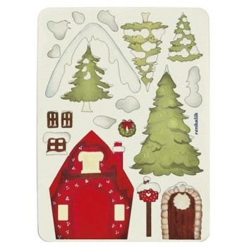 SWEET WOOD LA CASA NEL BOSCO A4 - Forme Pretagliate - Renkalik