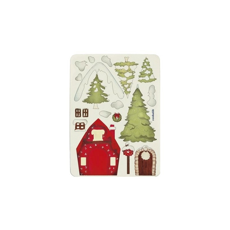 SWEET WOOD LA CASA NEL BOSCO A4 - Forme Pretagliate - Renkalik
