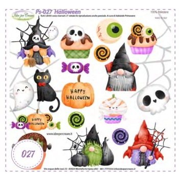 Pannello MINI Ps-027 Halloween Idee Per Creare 25x25cm
