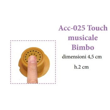 Touch musicale Bimbi - Idee per Creare - Acc-025