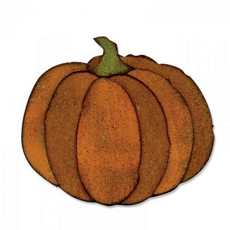 Fustella Zucca Sizzix Bigz Die - Pumpkin Parts by Tim Holtz 660031