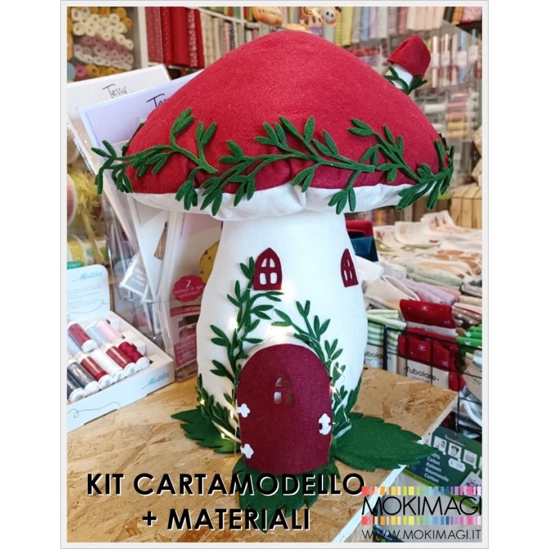 Kit Fungo Fuoriporta - Cartamodello + Materiali