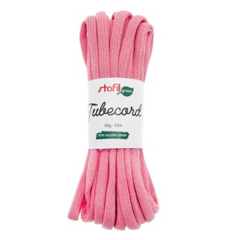 Cordoncino Tubolare TUBECORD Tricotin colore ROSA 10metri