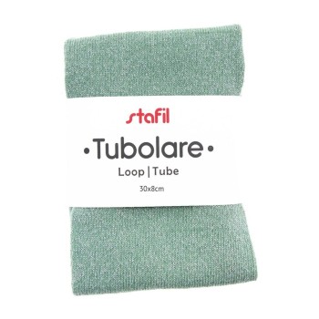 Tubolare Glitter Verde - 30x8cm - Stafil