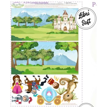 Pannello Castello Incantato P-274 Libro Soft Idee per Creare