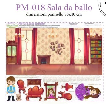 Pannello Sala da Ballo PM-018 Libro Soft Idee per Creare