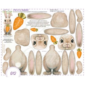 Pannello Rabbit Idee per Creare PM-012 Coniglio