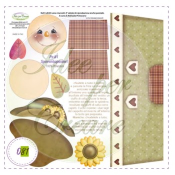 Pannello Spaventapasseri Ps-081 Idee Per Creare 25x25cm