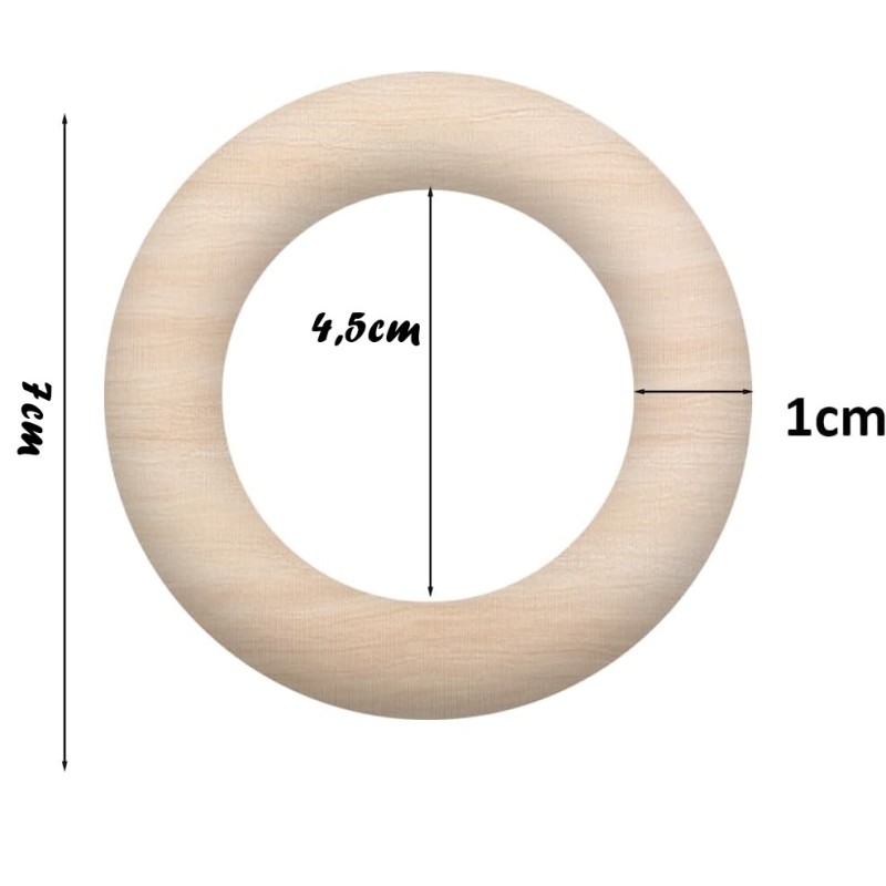Anello di Legno - 7cm