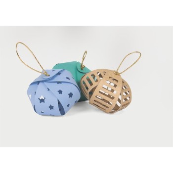 Fustella Sfere in 3D 663789 Sizzix Bigz Die - 3-D Ball