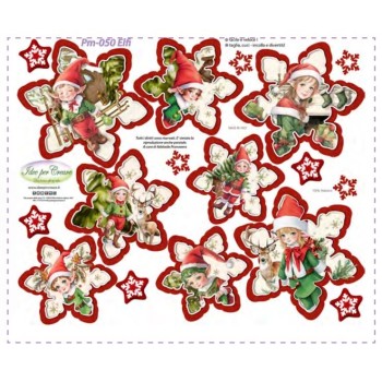 Pannello Medaglioni Elfi Idee per Creare PM-050