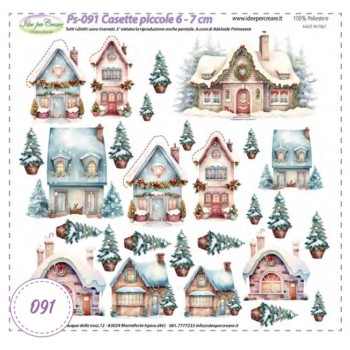 Pannello Casette Ps-091 Idee Per Creare 25x25cm Paesaggio