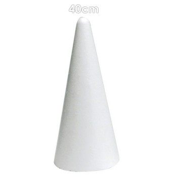 Cono di Polistirolo - 40cm Altezza