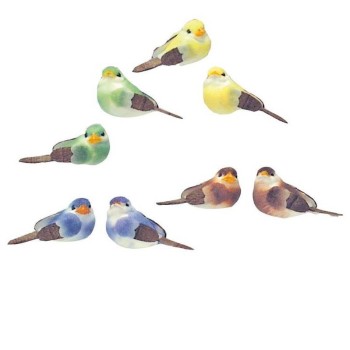 Uccellino - 3cm Stafil - Uccellini Decorativi
