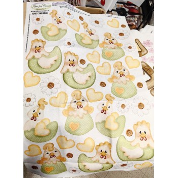 Pannello Gallinelle Verdi -  Idee per Creare - Pasqua