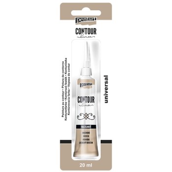 Colore Nocciola per contorni PENTART - 20 ml Contour Liner