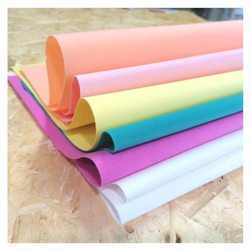 FOMMY 0.8 mm - Gomma Crepla Delicatissima - Foglio 50x70m