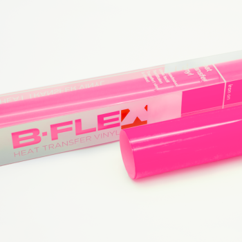 Termoadesivo Monocolore Rosa FLUO Opaco - B-Flex 30x50cm