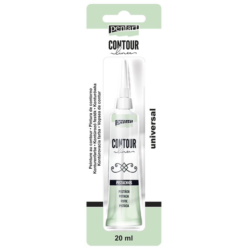 COLORE Verde Pistacchio PER CONTORNI PENTART CONTOUR LINER