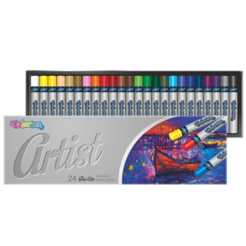 Pastelli ad Olio "Colorino" 24pz Colori ad Olio