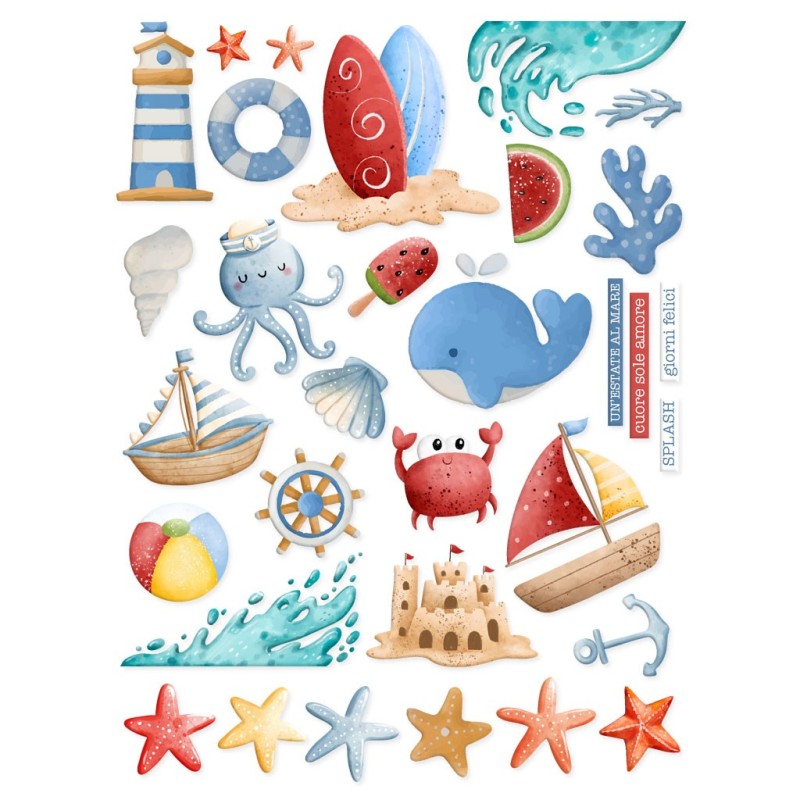 STIKKOSI XL • UN’ESTATE AL MARE - Stickers - Tessy