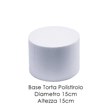 Base per Torta Polistirolo - 15x15cm