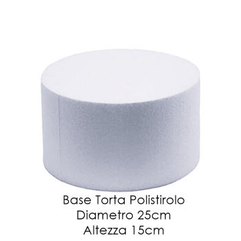 Base per Torta Polistirolo - 20x15cm