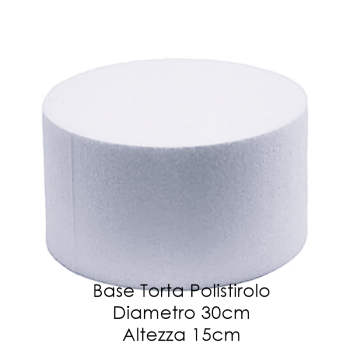 Base per Torta Polistirolo - 30x15cm