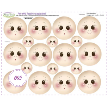 Pannello Faccine Angioletti Idee per Creare PM-093