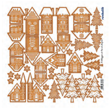 Pannello IL VILLAGGIO DI PAN DI ZENZERO Renkalik PAST032