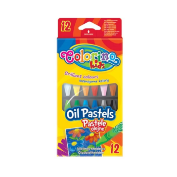 Pastelli ad Olio, colori Brillanti Colorino 12 pezzi