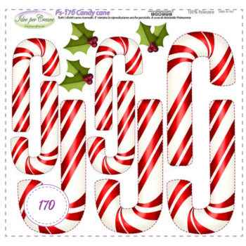 Pannello Candy Cane Idee per Creare Ps-170