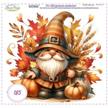 Pannello Gnomo Autunno Idee per Creare Ps-185