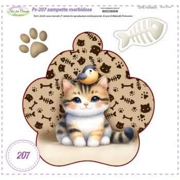 Pannello Zampette Morbidose Idee per Creare Ps-207