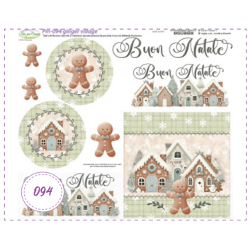 PANNELLO Ginger Village PM-094 IDEE PER CREARE