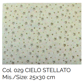 Cielo stellato in Feltro Glitter Stardust - Renkalik : 25x30 cm
