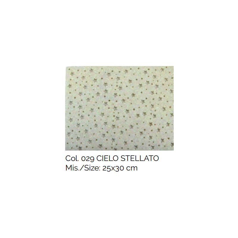 Cielo stellato in Feltro Glitter Stardust - Renkalik : 25x30 cm