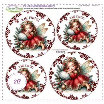 Pannello Sfere Bimba Merry Idee per Creare Ps-213