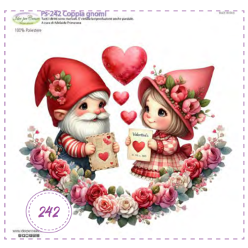 Pannello Coppia Gnomi Idee per Creare Ps-242