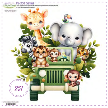 Pannello Safari Idee per Creare Ps-251