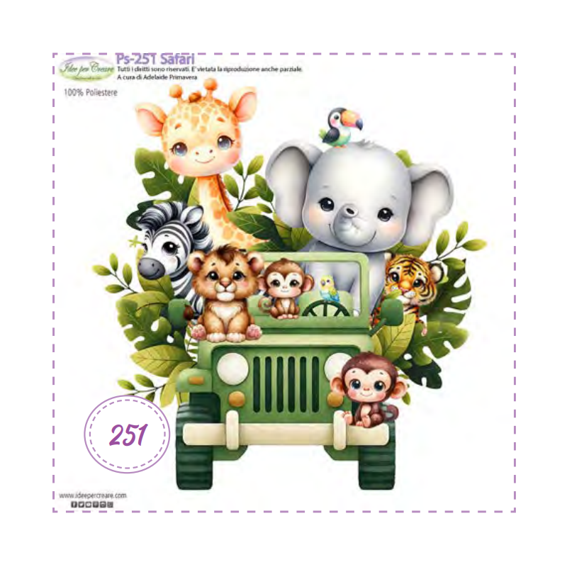 Pannello Safari Idee per Creare Ps-251