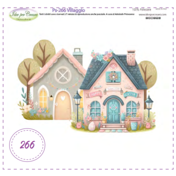 Pannello Villaggio Idee per Creare Ps-266