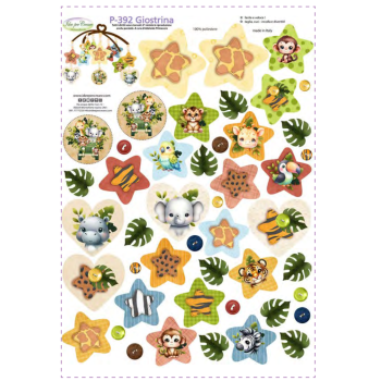 Pannello Giostrina Safari P-392 - Idee Per Creare