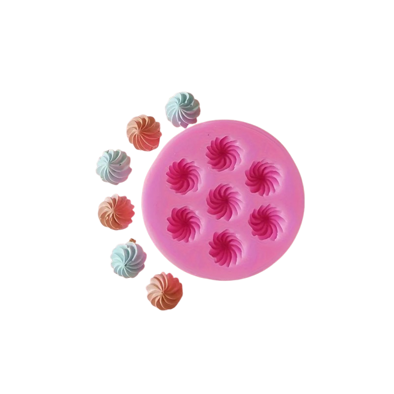 Stampo Ciuffetti Panna in Silicone (Ciuffi Piccoli)