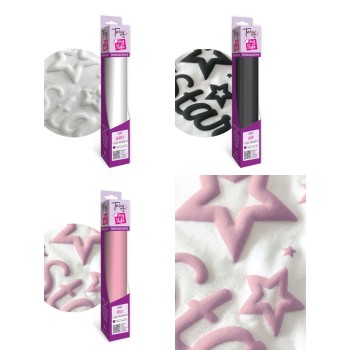 Termoadesivo Puff - Foglio 30,5x50cm Tessy (Vari Colori)