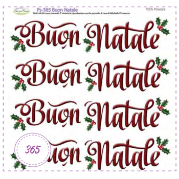 Pannello Ps-365 Buon Natale Idee Per Creare 25x25cm