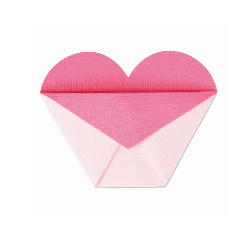 Sizzix • Fustella Die Heart Pocket 665492 Busta Cuore